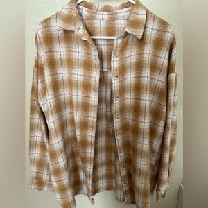 Mustard Yellow Plaid Shacket